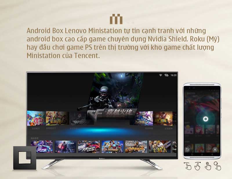   Android TV Box Lenovo Ministation VXC10