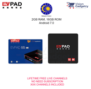 EVPAD 5S truyền hình nước ngoài lõi 8 mạnh mẽ 2020 với Ram 2GB, Rom 16GB, Wifi 2 băng tầng