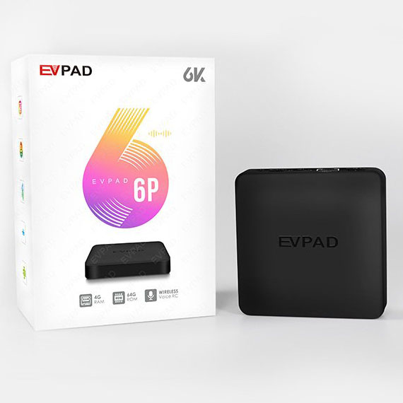 Evpad 6P Thiết Bị Xem Truyền Hình Châu Á, Hàn Quốc, Nhật Bản, Hồng Kông, Trung Quốc, Thái Lan... và các kênh châu mỹ