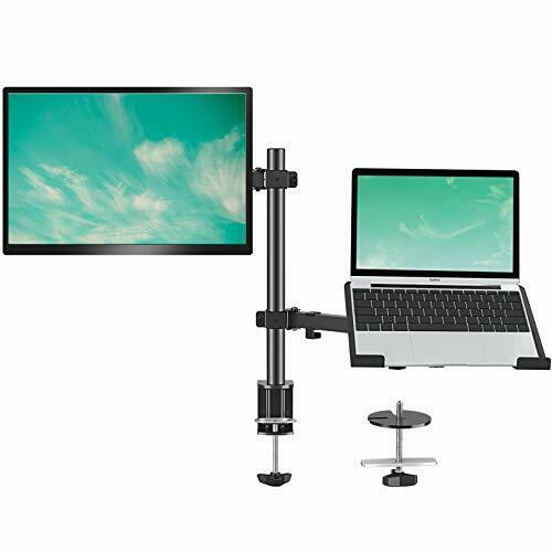 Giá Treo Màn Hình  (17-32) Inch  Kèm Giá Đỡ Laptop  (10-17) Inch