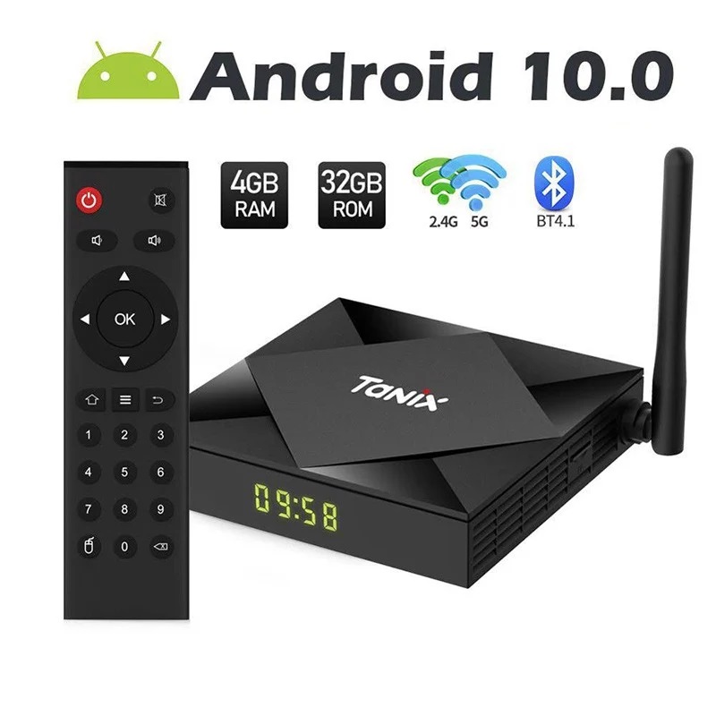 Android TV Box Tanix TX6S RAM 4G ROM 32G