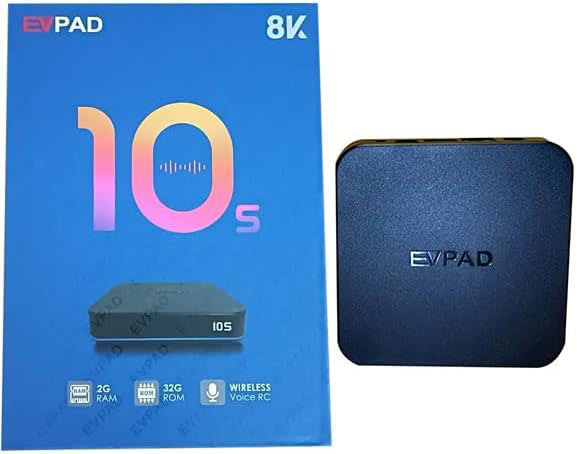 Thiết bị giải mã truyền hình nước ngoài EVPAD 10S Ram 2GB - Rom 32GB Android 10