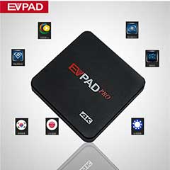  EVPAD PRO PLUS 4K xem truyền hình Hàn Quốc, Nhật Bản, Hongkong, Trung Quốc...