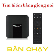  Android TV Box Tanix TX3 Pro Android 12 Có Remoter Tìm Kiếm Giọng Nói