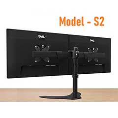  Giá treo hai màn hình để bàn S2 từ (15-27) inch